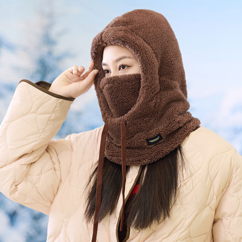 Niviara™ Luxe Winter Hood — Ultra-Soft, Windproof, and Fleece-Lined Warmth